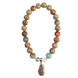 Libra Zodiac Bracelet Women with Moon Sign and Air Element Charms for Inner Peace