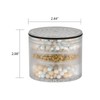 PROOX Shower Head Filter Replacement Cartridges, KDF55 Filters for Hard