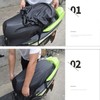 Stoooduo Motorcycle Seat Cover, PU Leather, Waterproof, Breathable, Mobile, Motorcycle,
