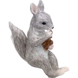 Key Stone Figurine Squirrel Free Size SITTING ANIMAL DE043924