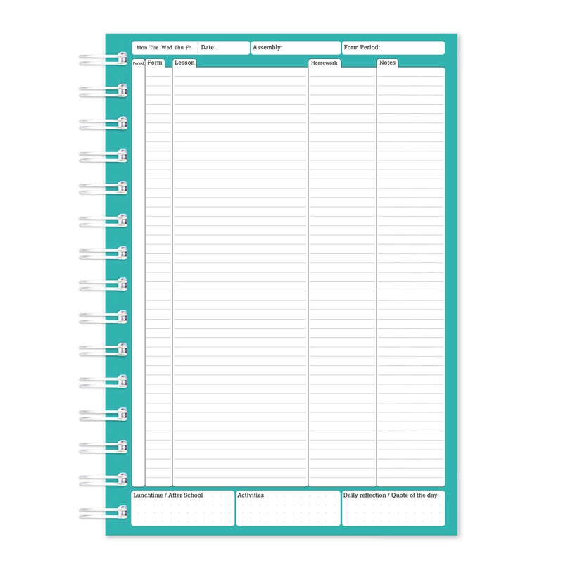Teacher's A5 Academic Planner & Record with Durable Hardback Covers