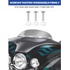AEEAST 38Pcs Stainless Steel Inner Batwing Fairing Bolt Windshield Trim