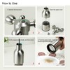 Mini Pepper Mill Stainless Steel Manual Salt Grinder Spice Grinding