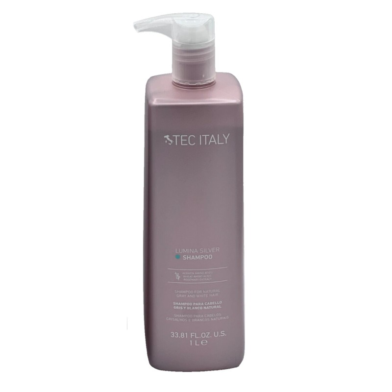 TEC ITALY HAIR DIMENSION 1- LUMINA SILVER SHAMPOO FOR GRAY