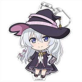 Witch's Journey Puniko! Key Chain (with Stand), Elaina