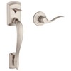 Kwikset Avalon Front Door Handle No Lock, Entry Handleset Exterior