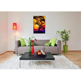 Studio B Panther Pride Non-Flocked Blacklight Poster 24x36 inches