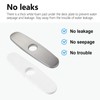 Sink Hole Cover, Escutcheon Plate Stainless Steel Deck Plate for
