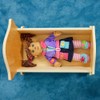 Environments Wooden Doll Cradle Play Furniture for Toddlers, Natural Finish,