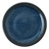 Yamani 62190515 Platter, Blue, 24.5, Cutted Pattern