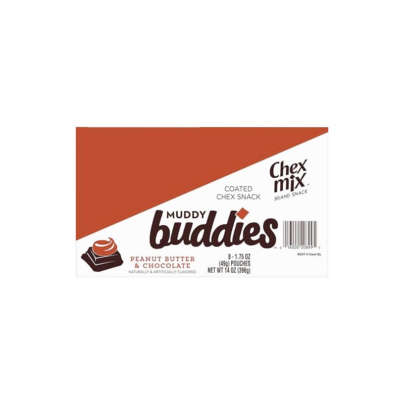 Chex Mix Peanut Butter and Chocolate Muddy Buddies 8 Count