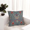Keebik William Morris Pattern Throw Pillow Covers Decorative Outdoor Soft