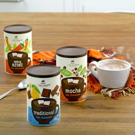 Lake Champlain Hot Chocolate Sampler, 3 Pack, 16 Servings per Container, 3 Pounds Total