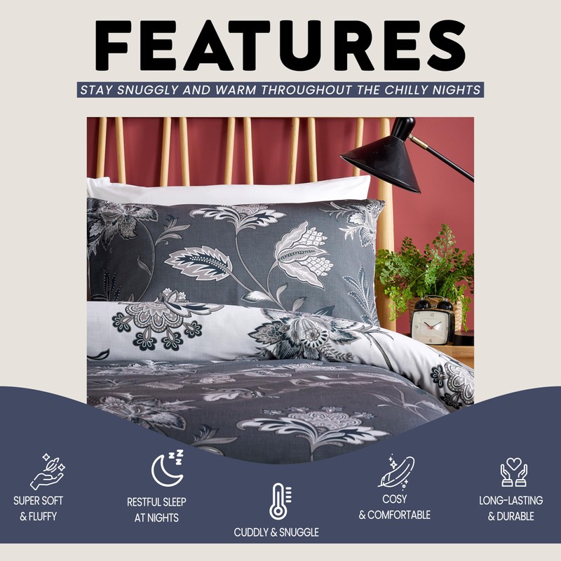 Olivia Rocco Shimla Duvet Cover Set Easy Care Quilt Covers