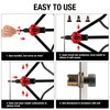 NEXTACK Rivet Nut Tool Mandre & Nosepiece Set M5, M6