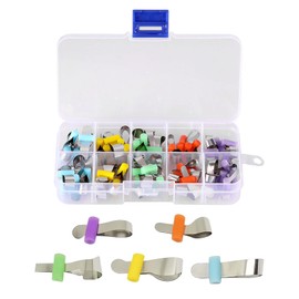 Dental Metal Restoration Matrix Bands, Orthodontic Sectional Contoured Metal Matrices, Dentistry Matrix Sheet Retainerless Automatrix with Lock. (Set)