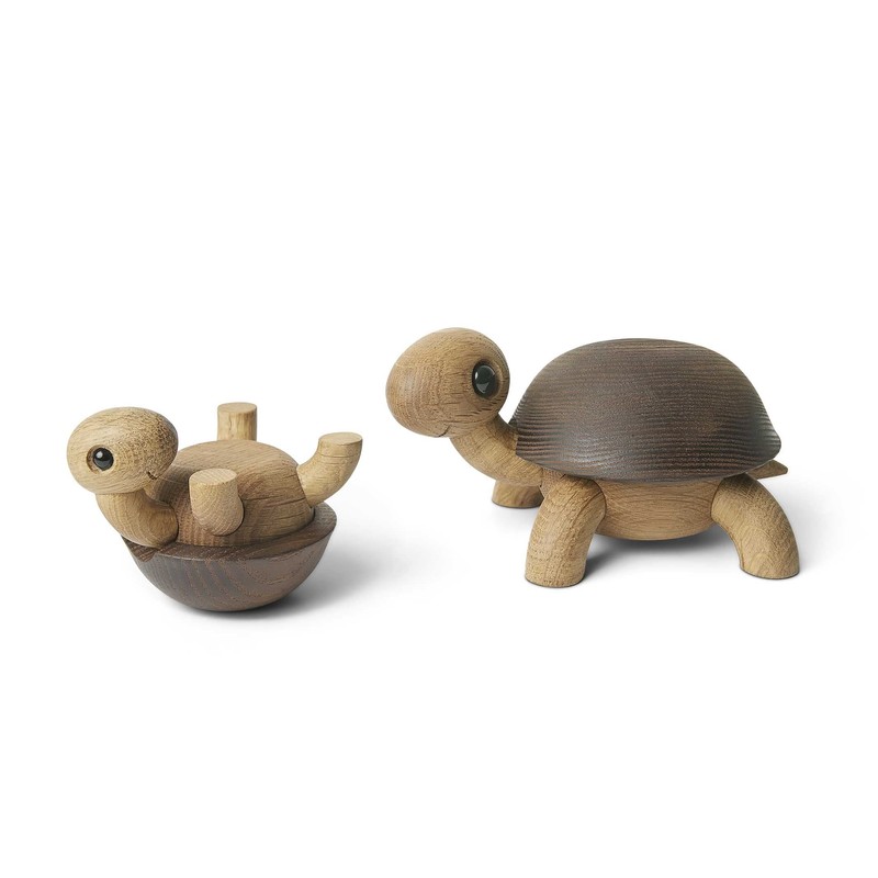 Spring Copenhagen Slowy Large Wooden Turtle Chresten Summer