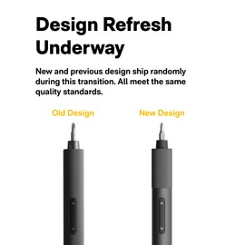 HOTO 25-in-1 Mini Electric Screwdriver, 3.7V Precision Screwdriver Set, USB-C Rechargeable, Compact Magnetic Tool for Phone, Laptop, Camera, DIY Projects, Electronics Repair