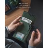 VULKIT Airtag Wallet for Men RFID Blocking Credit Card Holder
