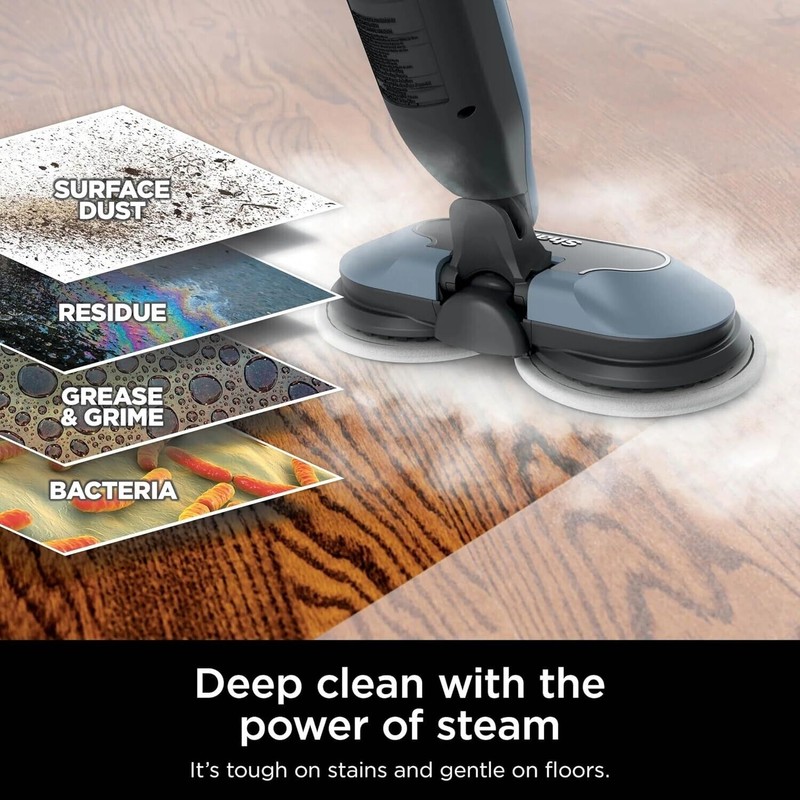 Shark S8000 Steam & Scrub All-in-One Scrubbing Sanitizing Hard Floor