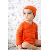 Babysoy Organic Long Sleeve Modern Solid Kimono Bodysuit/Onesie