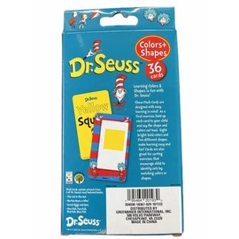 Dr. Seuss Educational Flash Cards Colours & Shapes