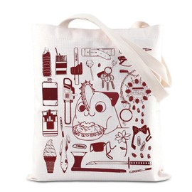 FOTAP Cartoon Inspire Shoulder Bag Demon Dog Lover Merch Tote Bag Anime Manga Gift Bloody Puppy Fan Gift (WINNER T UK)