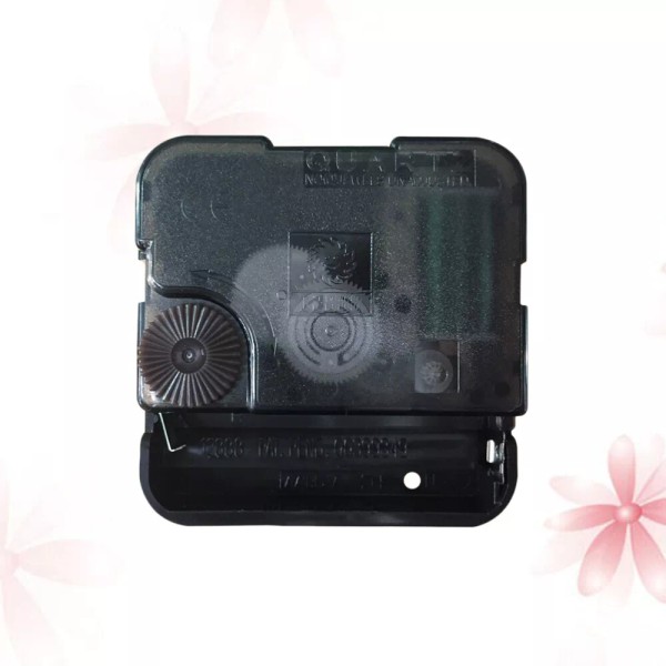 None Clock Accessory Quartz Movement Black Screw Plastic Sweep Movement