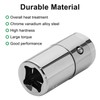 2 PCS 1/4 Bit Holder Screwdriver Bit Adapter, 1/4" Square