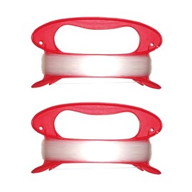 Günther Flugspiele 1711 Double Pack Rope Reels Each Approx. 100 m Kite Line Tensile Strength 6 kg as Accessory for All Standard Kites