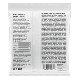 Ernie Ball Tim Henson Slinky Cobalt - Cuerdas para guitarra eléctrica, calibre 9.5-46