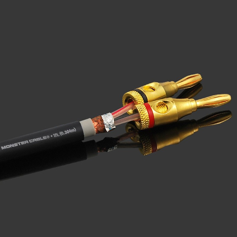 zmart バナナプラグ 金メッキ スピーカー 赤黒4セット 8本 バナナジャック テストリード ワニ口クリップ スピーカー端子