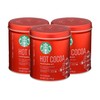 Starbucks Hot Cocoa Mix Tin, Peppermint, 7 OZ (3 pack)