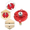Self Center Dowel Jig Aluminum Alloy Hole Puncher Locator Precise