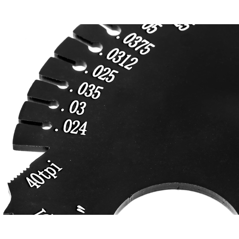 WEN ME210G Metric and Imperial Metal Thread Pitch Multi-Gauge with