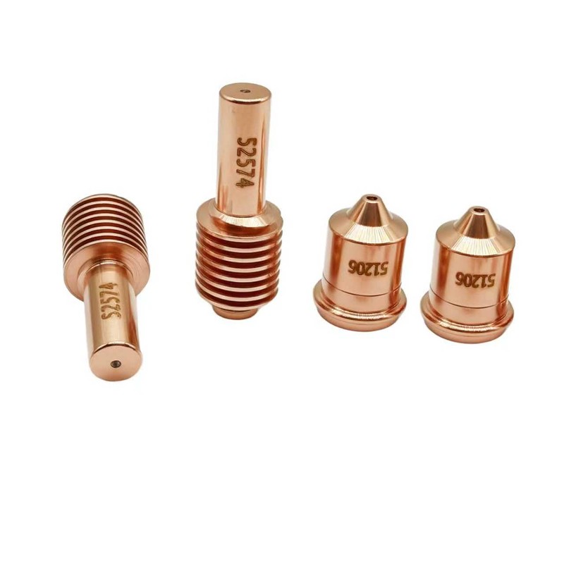 CZlewan 10Pcs 52574 Electrode 10Pcs 51206 Nozzle for Razorweld X45
