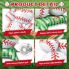 2 PCS Giant Baseball Balloons, Self Standing Baseball Party Decorations