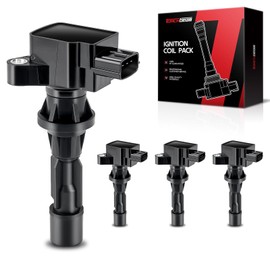 Torchbeam UF540 Ignition coil 4 pack, Compatible with Murano, Pathfinder, Maxima, Altima, Quest, EX35, FX35, 350Z, G35, Q50, Q70, QX60, M35h