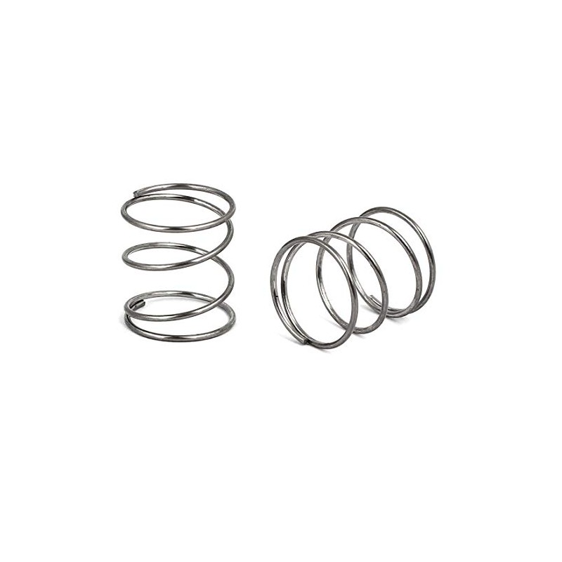 sourcingmap Compression Spring,304 Stainless Steel,14mm OD,0.8mm Wire Size,15mm Free Length,Silver
