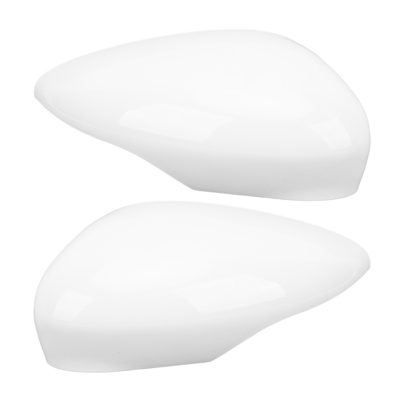 1pair Rearview Mirror Cap 1594546 White Wing Mirror Cover Cap