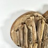 Driftwood Wall Heart Sculpture 30cm x 25cm Hanging Natural Rustic