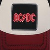 Amplified Trucker Baseball Cap with Adjustable Snapback Closure, Breathable, ACDC