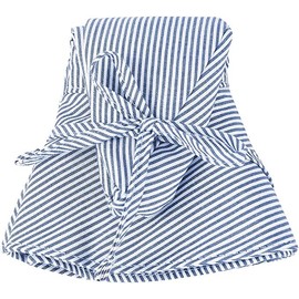 Durio Sun Hat Baby Hat Children Adjustable Foldable UV Protection with Adjustable Ties and Wide Brim, Dark Blue Stripes