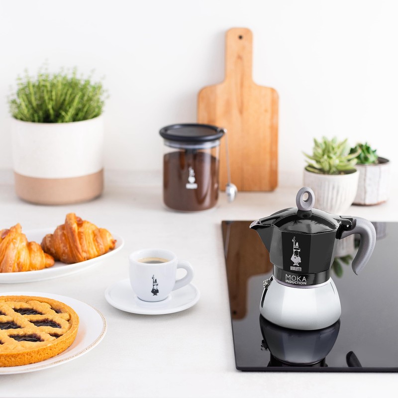 Bialetti - Moka Induction, Moka Pot, Suitable for All Types