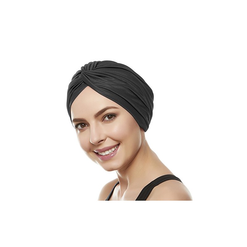 Beemo Women’s Swim Bathing Turban - Black