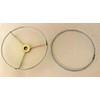 LAMP SHADE TOP AND BOTTOM WIRE DIY 9" DIAMETER RINGS