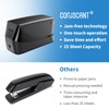 Coruscant Electric Stapler, Heavy Duty Desktop Stapler, Includes 2000 Staples