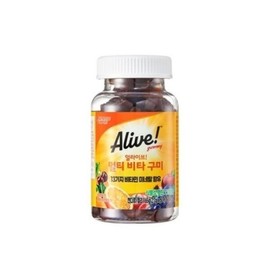 (NEW) Alive Multivita gummies 2.7g x 60 gummies x2 / (NEW) 얼라이브 멀티비타구미 2.7g x 60구미 x2개