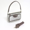 Christian Olivier 38-7801 Purse Pochette Shoulder Bag, beige, (greige)