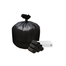 Top Knot Bags 33 Gallon Garbage Trash Bag 33X39" 1.2 Mil Black 150 Count Can Liner Bulk 30 Gallon 31 Gallon 32 Gallon 34 Gallon 35 Gallon Made in USA